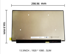 شاشة لابتوب جديدة NV156FHM-N48 مقاس 15 بوصة IPS بإطار نحيف FHD EDP 30 سنًا مع لوحة PCBA تعمل باللمس للاستخدام التجاري - قطعة غيار - Product Image 6