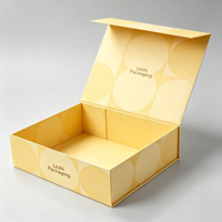 Boîte cadeau rigide en carton rose bleu personnalisée, matériaux recyclés, boîte en papier pour chaussures, pantoufles, chaussettes, fermeture magnétique