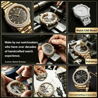 Montre Hip Hop de Luxe en Moissanite Iced Out pour Hommes – Idéale pour Grossistes, Détaillants et Cadeaux de Fête – Tendance Streetwear