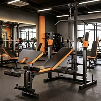 Banc de musculation pliable multifonctionnel Gmwd V7, équipement de fitness à domicile, banc de musculation réglable, cadre en métal, 1 an de garantie, matériau PU
