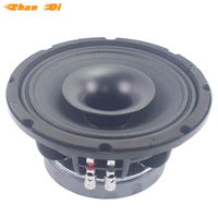 Haute qualité 8 pouces haut-parleur milieu de gamme RMS 250W klaxon pilote gamme complète 4 Ohm Max 500W haut-parleur milieu de gamme pour voiture Audio