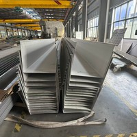 Gouttière de drainage de toiture en acier inoxydable 304 316L laminée à chaud pour toitures d'ateliers et d'usines