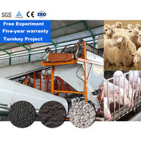 LANE Vermicompost Organische Meststof Productielijn Regenwormverwerkingsmachine Industriële Plantenleverancier