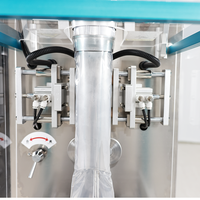 Machine d'emballage automatique à grande vitesse pour sachets de jus d'orange liquide, avec remplissage et scellage motorisés, pour boissons et aliments