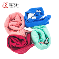 Chiffons en coton recyclé BZX multicolores pour l'absorption d'huile marine et machineuse