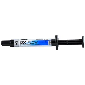 DX. Flujo Dentex resina fluida material de relleno de dientes curado con luz compuesto micro híbrido de curado con luz dental