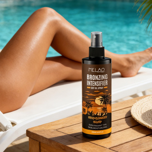 Huile bronzante naturelle pour un éclat hâlé, non grasse, idéale pour la plage, la <span class=keywords><strong>piscine</strong></span> et les bains solaires - Product Image 1
