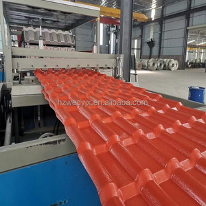Machine d'extrusion de tuiles de toit en résine synthétique ASA PVC, Machine de fabrication de tuiles de toit émaillées - Product Image 1