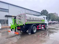 Camion-citerne SHACMAN 4X2 à levage élevé avec pompe diesel, capacité 12000L, prix compétitif