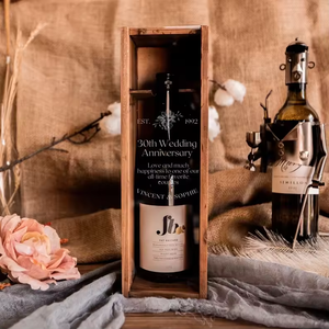 Tùy chỉnh cổ điển bằng gỗ rượu hộp với rõ ràng Acrylic nắp cao cấp tre bao bì - Product Image 4