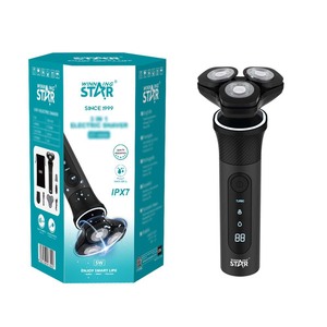 เครื่องโกนหนวดไฟฟ้า WinningStar 3-in-1 กันน้ำ IPX7 ชาร์จแบบ Type-C สำหรับผู้ชาย - Product Image 1