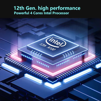 Mini PC Intel N100 Dual LAN I226V 2.5GbE Mini PC industriel sans ventilateur Ubuntu X86 Win 10 11