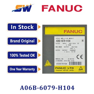 Module amplificateur servo pour commande CNC FANUC A06B-6079-H104, neuf ou d'occasion, en stock, <span class=keywords><strong>test</strong></span>é et fonctionnel, garantie 1 an - Product Image 2