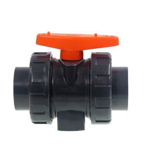 수동 1/2 \ "-4 \" 플라스틱 <span class=keywords><strong>PVC</strong></span> 소켓 레드 핸들 볼 밸브 단일 유니온 물 미디어 OEM 사용자 정의 지원 - Product Image 5