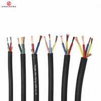 Kabel Karet Fleksibel Tugas Berat YC 450/750V Konduktor Tembaga Berlapis Tahan Cuaca Multi Inti