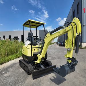 พลั่วไฮดรอลิกขุดขนาดเล็กสำหรับใช้ในครัวเรือนสอดคล้องกับมาตรฐานการปล่อยพลังงานและเสียงรบกวน - Product Image 5