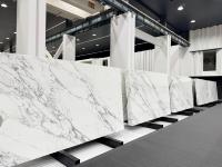 PAIA Marbre Blanc Calacatta Naturel de Luxe Écologique Imperméable Moderne Poli Grande Dalle pour Intérieur Cuisine & Villa