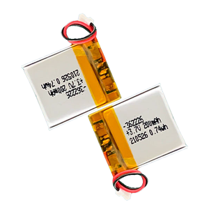 Fabrika fiyat <span class=keywords><strong>lipo</strong></span> 362226 3.7V 200mah şarj edilebilir lityum pil pil - Product Image 5