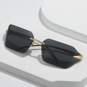 New Frameless Adult <b>Sunglasses</b> Multi-Color UV400 PC Lenses Unisex Fashion Trend - Product Image 5