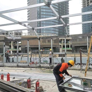 Thiết kế hiện đại nhôm có thể thu vào prefab phòng tắm nắng nhà kính với mái nghiêng cho biệt thự hội trường kho & phòng ngủ - Product Image 2