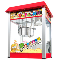 Machine à pop-corn commerciale électrique automatique Machine à snack Chariot à pop-corn