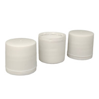 Bouchons en plastique de haute qualité de 28 mm, écologiques et faciles à ouvrir, avec design à visser pour la prévention des fuites et des vols pour les bouteilles de produits chimiques