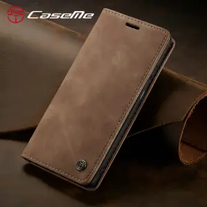 Кожаный чехол CaseMe для One Plus 7 Pro, прочный магнитный держатель для карт с автоматической застежкой, Роскошный чехол для One Plus 7 8 9 10, чехол-бумажник