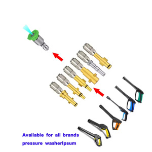 Gấu pha lê Mới Thép không gỉ karchers parkside áp lực cao Máy giặt Adapter phát hành nhanh chóng kết nối vòi phun cho xe <span class=keywords><strong>Hydro</strong></span> - Product Image 2