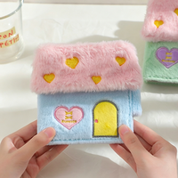Album photo personnalisé en forme de maison en peluche avec broderie, prix d'usine, cadeau d'anniversaire pour un ami