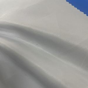 100% poliéster Piel de melocotón sin melocotón para mujer vestido de alta densidad peso plano opaco Semi opaco 2/1 tela de sarga - Product Image 5