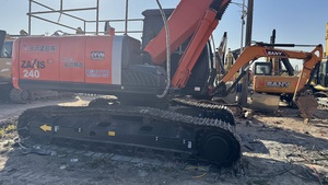 รถขุดฮิตาชิ ZX240 มือสองจากญี่ปุ่น 24 ตัน ระบบไฮดรอลิก พร้อมมอเตอร์ เครื่องยนต์ เกียร์ ปั๊มเกียร์ แบริ่ง PLC และชิ้นส่วนสำคัญต่างๆ - Product Image 4