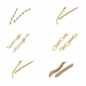 Catena di <span class=keywords><strong>Perline</strong></span> in Filigrana di Ottone Anticato da 4mm |   <span class=keywords><strong>Perline</strong></span> distanziatrici in ottone grezzo per creazione fai da te di collane, bracciali, componenti per orecchini - Product Image 2