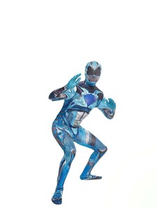 Costume de cosplay Power <span class=keywords><strong>Rangers</strong></span>, combinaison d'anime pour adulte, costume de jeu de rôle pour Halloween - Product Image 3