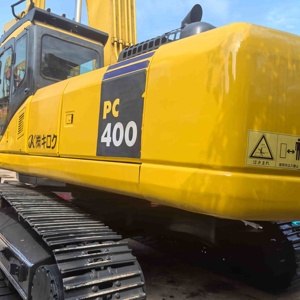 Excavadora Kobelco PC400 Amarilla sobre Orugas, Equipo de Construcción de 40 Toneladas, Motor Usado - Product Image 4