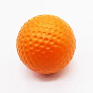 لعبة الضغط بالجولف المخصصة كرات التخفيف من التوتر كرة من فوم البولي يوريثان المضادة للضغوط مناسبة كهدية للأطفال