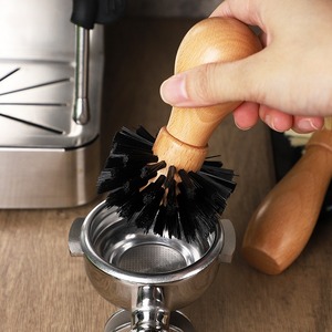 Brosse de nettoyage de porte-filtre à café Machine à expresso brosse de porte-filtre spéciale pour outils de nettoyage professionnels Barista - Product Image 4