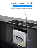 UF membrane filtre alcalin cartouche ultrafiltration purificateur d'eau systèmes de purification maison ultratration système de filtre à eau