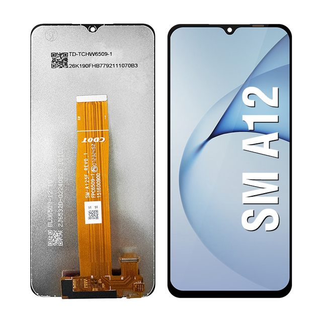 Mobile Screen Incell OEM for Samsung A12 LCD Display Touch Screen No Frame Phone Replacement Assembly