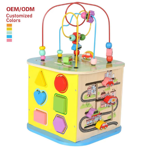 Wooden Educational Toy Multi Function Activity