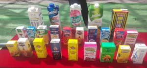 High-Quality Custom Logo Pattern Printing Milk Carton Paper <b>Roll</b> Attractive Paper Packaging Milk Carton. - Product Image 2