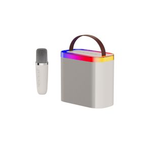 <span class=keywords><strong>Bluetooth</strong></span> senza fili AUX/TF Boombox con microfono Audio RGB altoparlanti per esterni Family Song KTV BT <span class=keywords><strong>Karaoke</strong></span> Speaker <span class=keywords><strong>Mic</strong></span> - Product Image 3