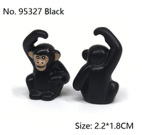 Bloques de Construcción de Animales Adorables, Figuras de Animales Surtidos de Plástico ABS, Ideales para Decoración de Escenas de Bosque, Jardín y Granja, Juguete de Regalo