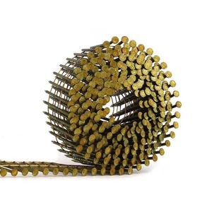 <span class=keywords><strong>Clous</strong></span> en fil d'acier Q235, 2-1/4 pouces, à tige lisse, à pointe diamantée, pour palettes en bois, construction, <span class=keywords><strong>clous</strong></span> en rouleau en acier au carbone - Product Image 1