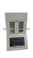 Tensiomètre de surface d'huile HOPU HZL avec couvercle coupe-vent, tensiomètre de laboratoire pour liquides, 220V 40W, montage au sol