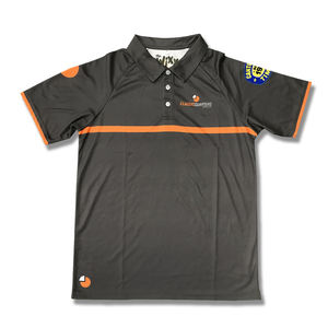 Polos de hombre Boxy Fit con logotipo impreso personalizado OEM - Product Image 2