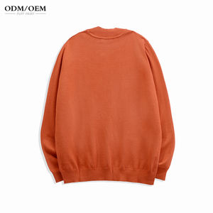 Pull personnalisé avec logo pour homme, col roulé, tricot à manches longues, vêtements pour homme, pull en tricot à col haut tendance pour homme - Product Image 2