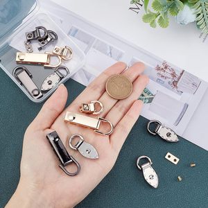 Pack Metal Bag Connector With D <b>Ring</b> Styles Metal Purse Strap Hardware Purse Suspension Clasp Handbag Side <b>Clip</b> Buckles Strap Co - Product Image 4