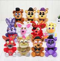 Anime FNAF Plushie Doll Freddy Kawaii Cartoon Game Plush Toys 25cm Five Nights Freddy Stuffed Plushies