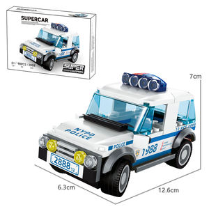 Wange 2888 <b>Block</b> Car Creative MOC Super Sports Racing Car Model Kids Educational Building <b>Block</b> Set <b>Plastic</b> Collection Toy Car - Product Image 4
