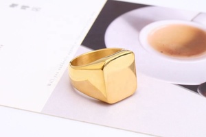 <span class=keywords><strong>Anillo</strong></span> <span class=keywords><strong>de</strong></span> acero inoxidable para hombre, para Europa <span class=keywords><strong>o</strong></span> América - Product Image 4